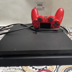 PS4 with control