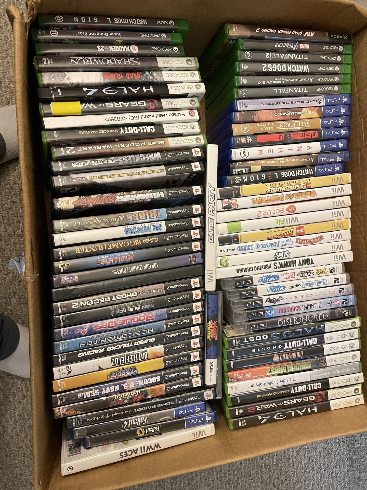 Video Games $5 Each Or 5 For $20. Great Deal