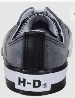 Women's Harley Davidson Gray Low Top  Shoe 8.5