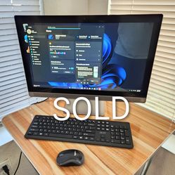 All-in-One Hp Computer Intel i7 NVIDIA GeForce Like New!