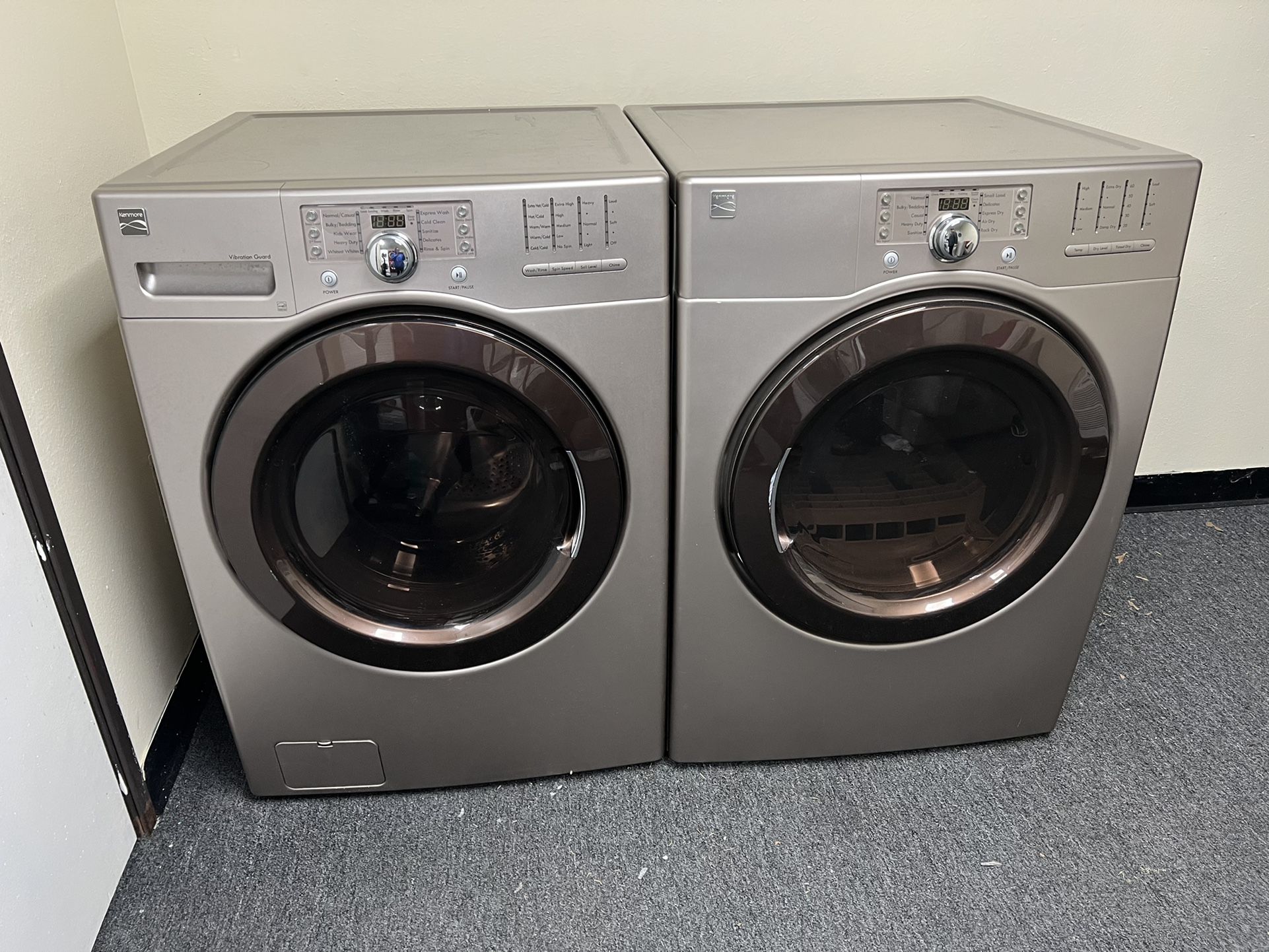 Kenmore Washer And Kenmore Electric Dryer