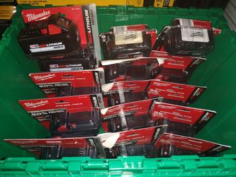 MILWAUKEE M18 BATTERIES..$40 & Up