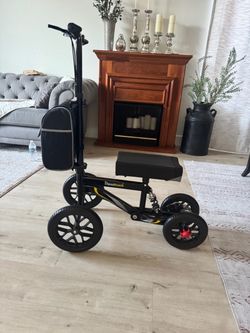 All Terrain wheels Knee scooter walker brand new with shock suspension and disc brake