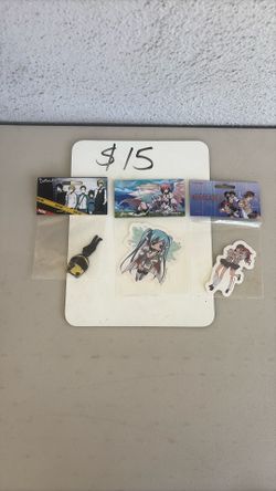 Anime Stickers and Patch(read description)