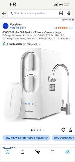Water filter system