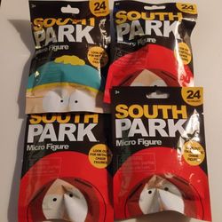 New Set Of 4 South Park Figures -$2 Gets All 
