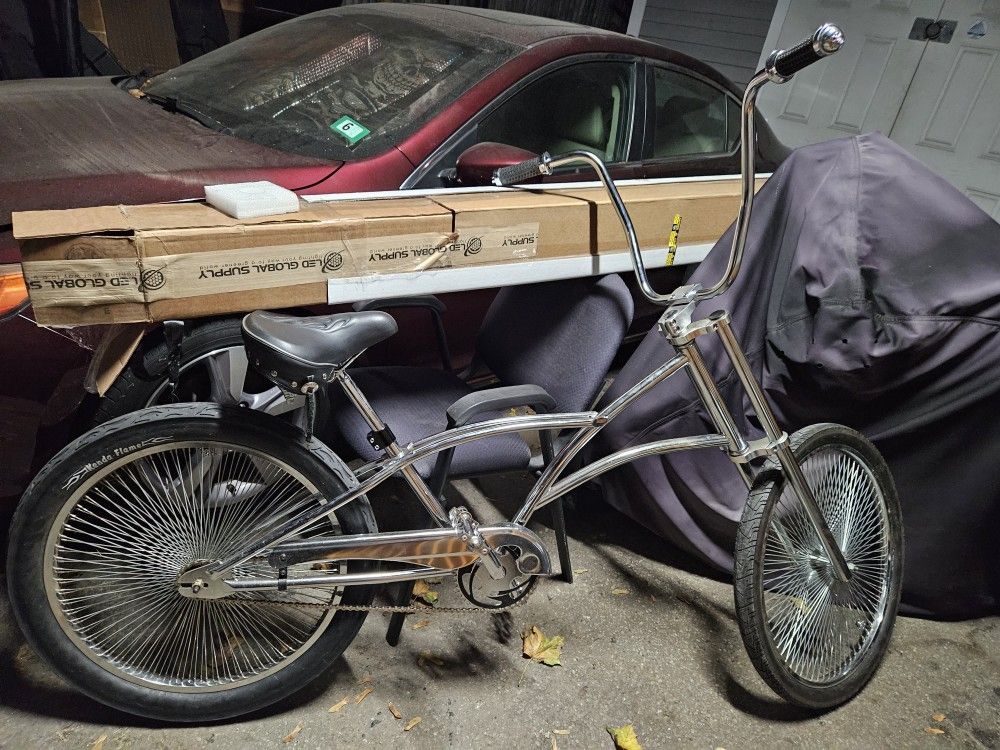 Custom Chrome Bicycle 