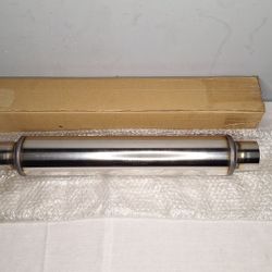 2.5" inlet 18" chamber Resonator Muffler