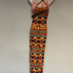 African  Authentic Kente Dress 