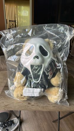 Ghostface Teddy, terror plush stuffed bear Ghostface Teddy, terror plush stuffed bear