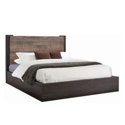 Queen Size Bed frame And Head Board (wooden)