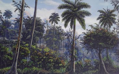 Original Landscape Cuban artwork by artist