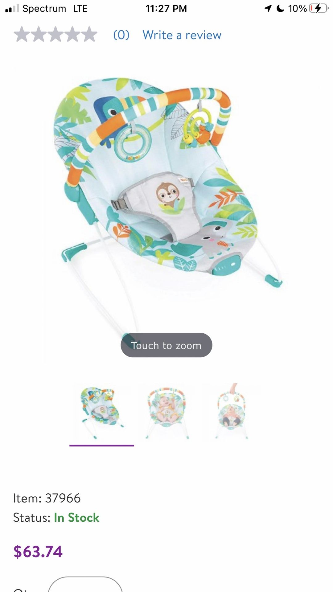 Brand New Baby Bouncer