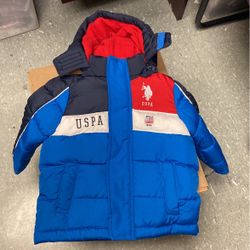 USPA POLO  Boys Jacket ( Multiple Available )
