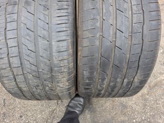 2 tires 315/35r21 Hankook ventus S1 evo 3 suv