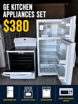 GE Kitchen Appliance Set