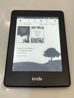 Amazon Kindle Paperwhite 5th Generation 2GB Wi-Fi 6in w/ Charger - $29