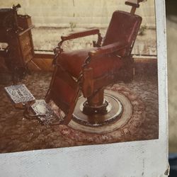 1920’s Koken barber Chair