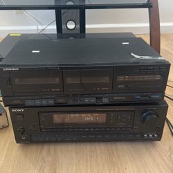 Speakers, Av Receivers, CD Players, 8 Track Players 