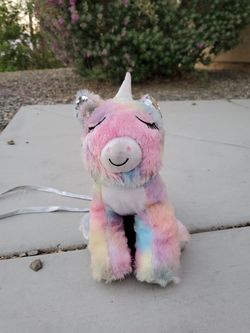 Rainbow  unicorn purse