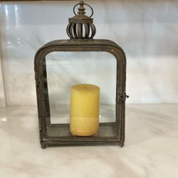 Metal/glass Candle Holder 