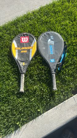 2 Tennis Rackets In Great Shape With Cases 