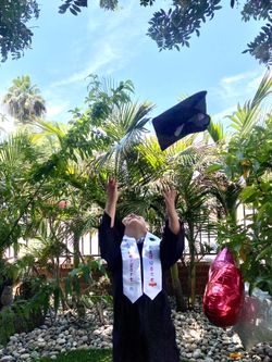 CAP & GOWN black GRADUATION KINDERGARTEN