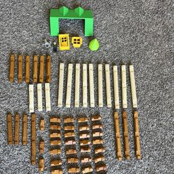 Lincoln Logs Set - on the trail set