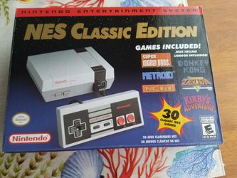 Brand New In Box Never Opened Nintendo Classic Edition. 