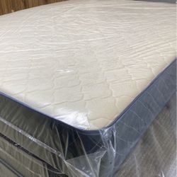 NEW QUEEN SIZE MATTRESS W.BOXSPRING INCLUDED ⚜️ SE HABLA ESPAÑOL ✔️ DELIVERY OPTION AVAILABLE 🚚💨