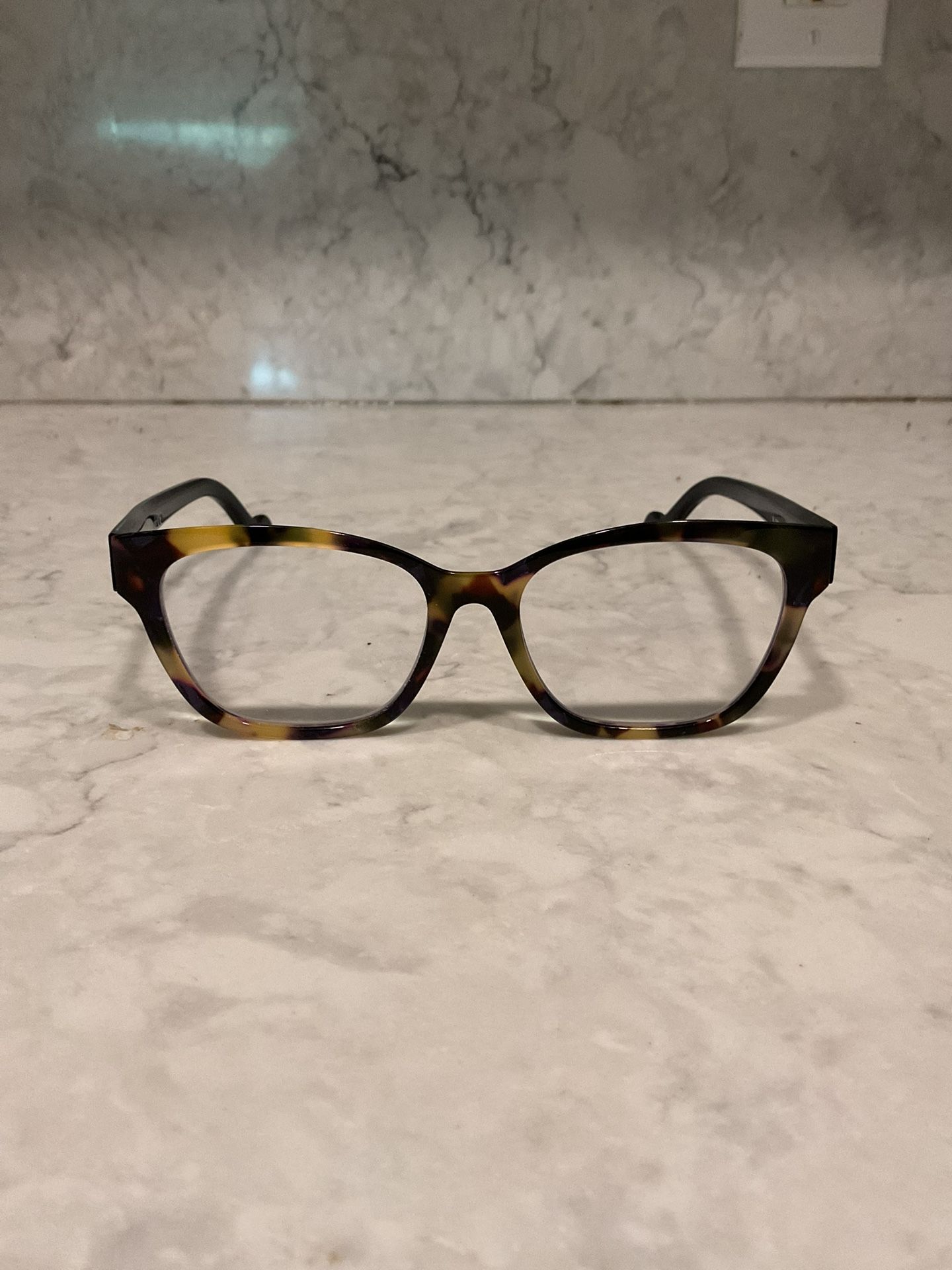 MONCLER ML 5069/055 TORTOISE BROWN CAT EYE EYEGLASSES AUTHENTIC 53-17  145