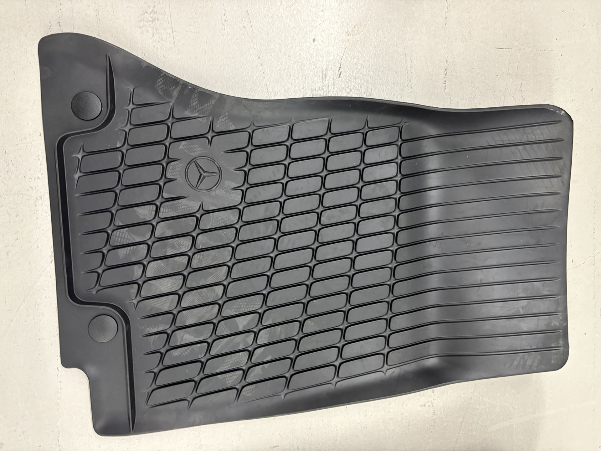 OEM Mercedes-Benz All-Weather Floor Mats (Front/Rear Set) + Carpet Mats