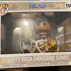 Funko Pop! Rides One Piece Luffy With Thousand Sunny #114 Winter Convention 