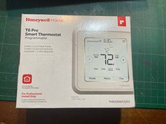 Unused Honeywell T6 Pro Smart Thermostat (Programmable)