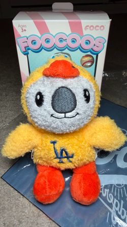 Los Angeles Dodgers FOOCOOS Duck Keychain