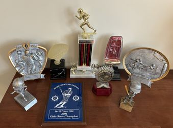 Collection of Sports Trophies