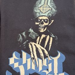 Ghost Band Zip Up Hoodie Large