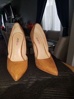 Brown heels