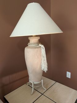 Set of 2 tall table lamps
