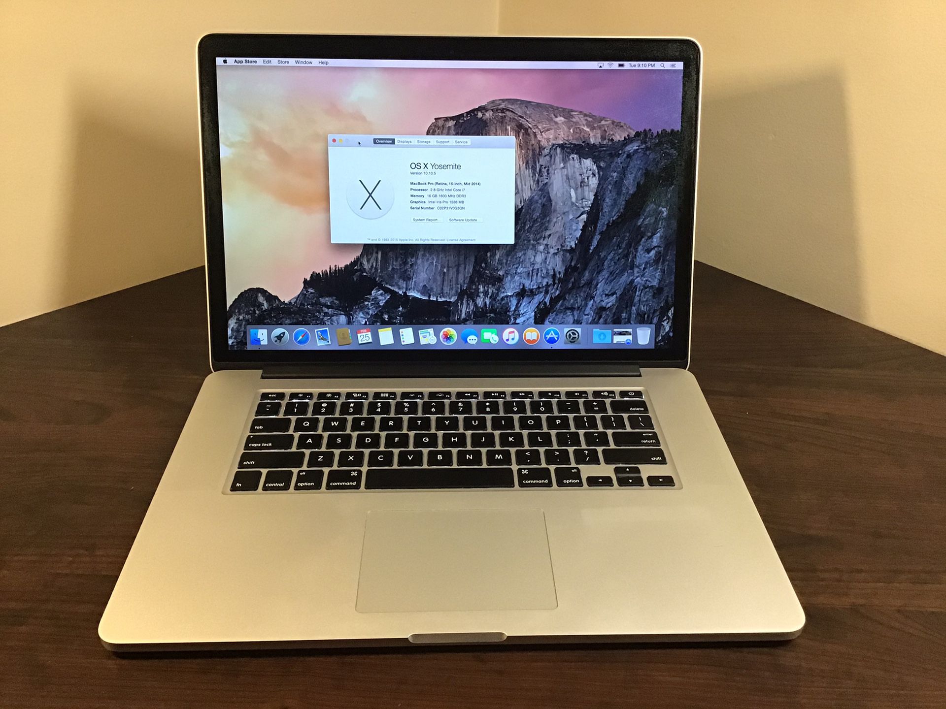 15” MacBook Pro - 16gb RAM