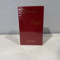 Baccarat rouge 540