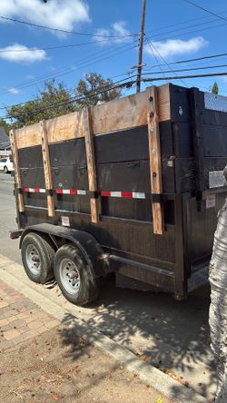 Dump trailer Harley use it  10/ 8/6feet