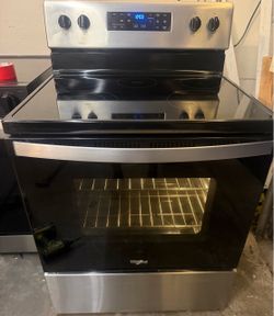 Whirlpool Electric Range Stainless Steel