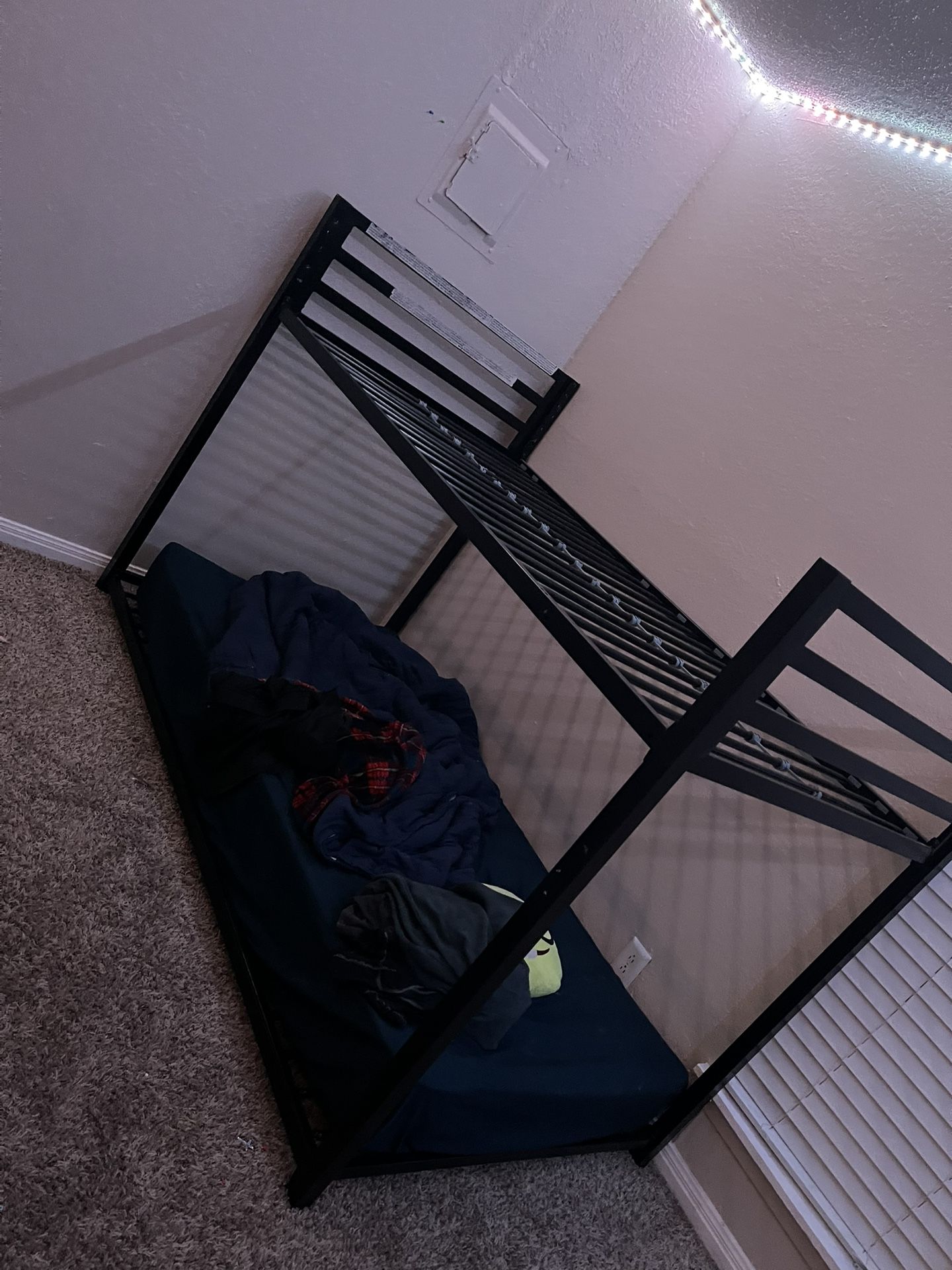 Metal Twin Bunk Bed Frame