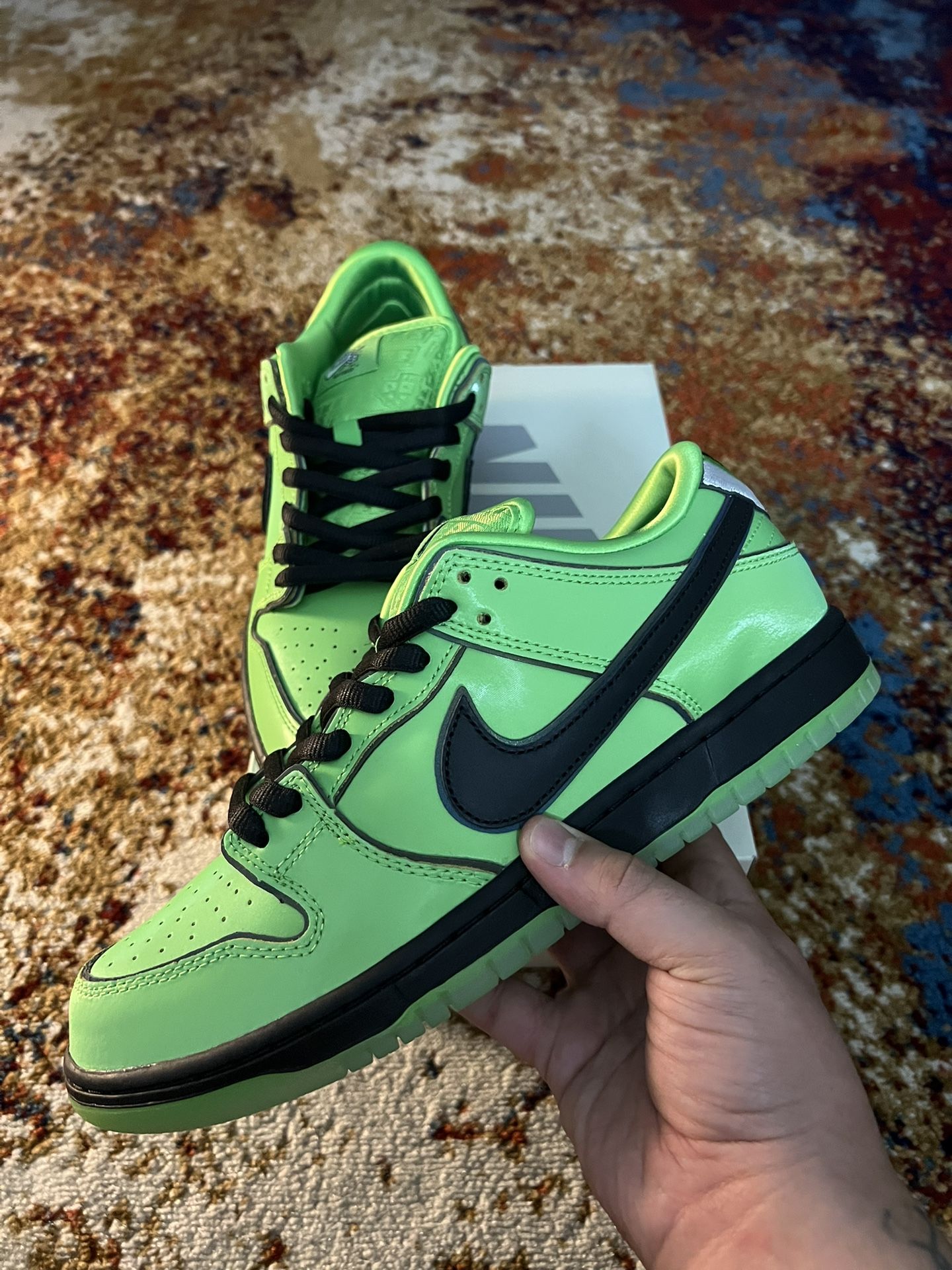 Nike SB Dunk Low Powerpuff Girls Buttercup