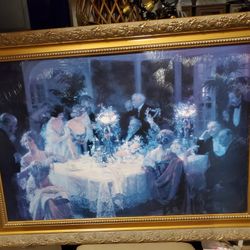 BEAUTIFUL PAINTING EVENING DINNER 