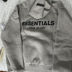 Dark Grey Essentials Hoodie 