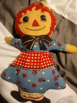 Vintage raggedy Ann doll