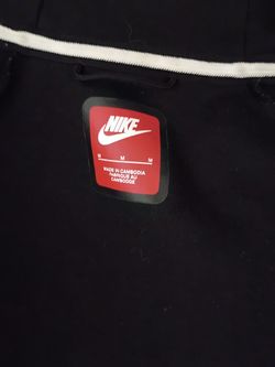Nike Black Zip-Up Jacket Medium