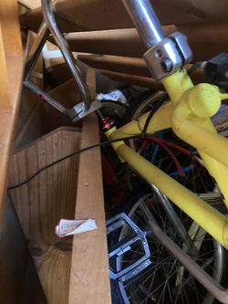 GT Bike Yellow 